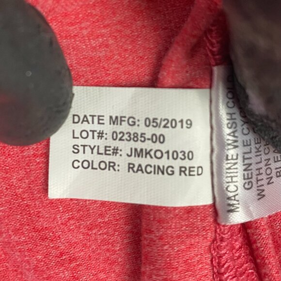 Johnnie-O 1/4 Zip Pullover Men's XL Coral Red Lammie Prep Performance golf - Picture 7 of 10